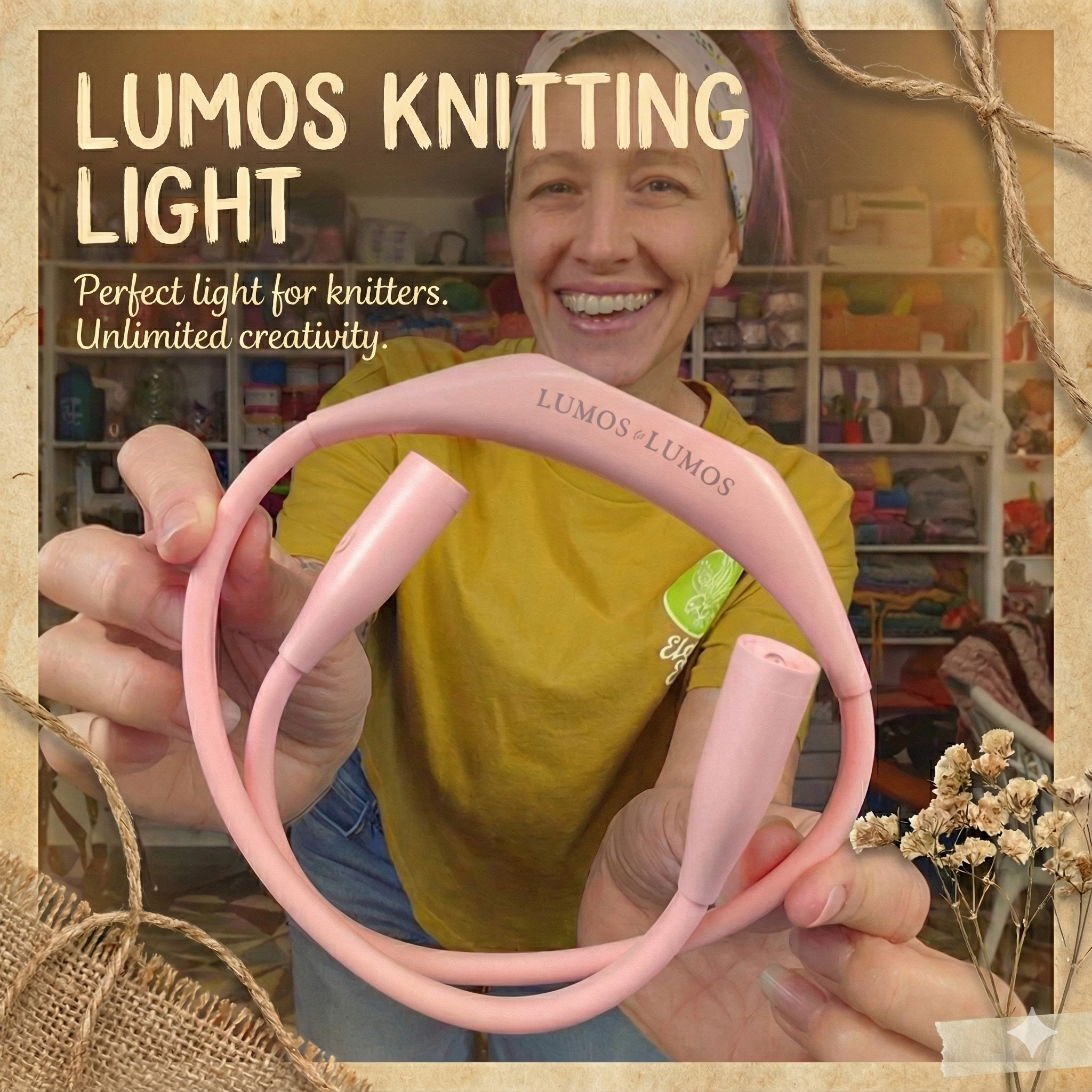Lumos Knitting Light